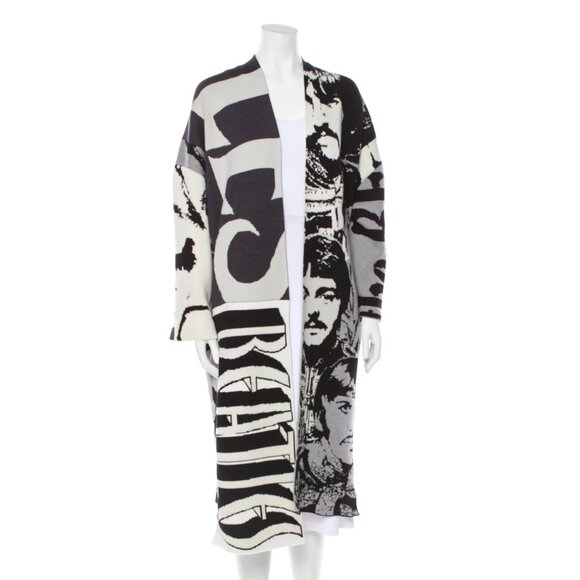 Stella McCartney Beatles Get Back Paneled Knit Coat Small - Picture 3 of 6